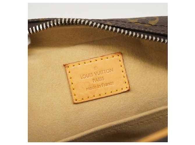 Bolso Louis Vuitton Monogram Manhattan PM Castaño - vista 5