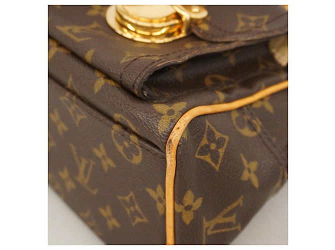 Bolso Louis Vuitton Monogram Manhattan PM Castaño - vista 6