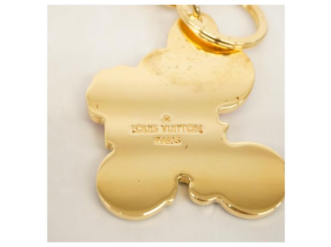 Portachiavi Vivienne Vero Louis Vuitton M00871 Rosa Blu D'oro - vista 3