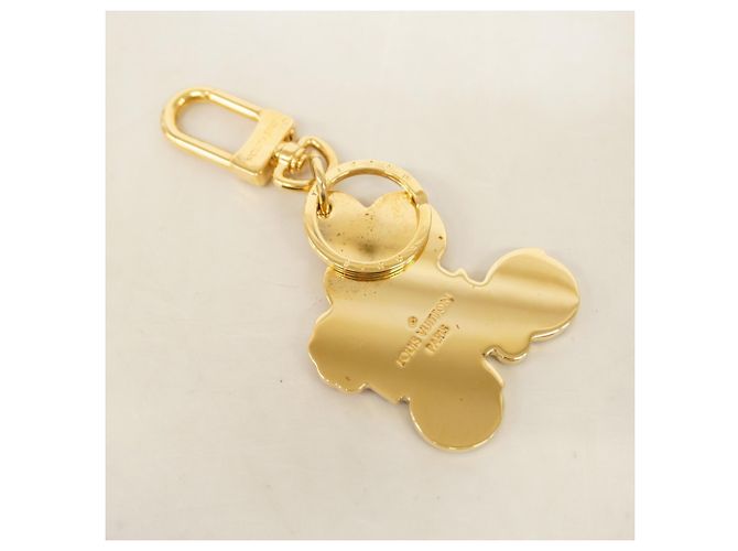 Portachiavi Vivienne Vero Louis Vuitton M00871 Rosa Blu D'oro - vista 6