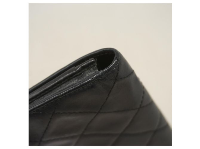 Portafoglio Chanel Cambon in agnello nero - vista 6