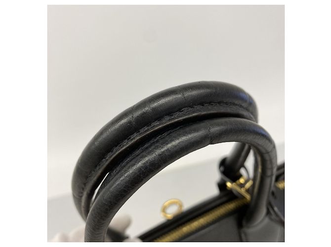 Borsa Louis Vuitton City Steamer MM Noir Nero - vista 10
