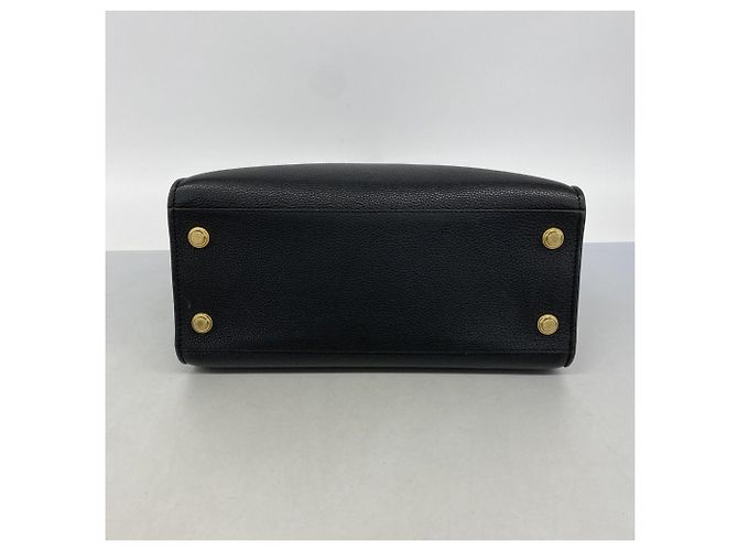 Borsa Louis Vuitton City Steamer MM Noir Nero - vista 3