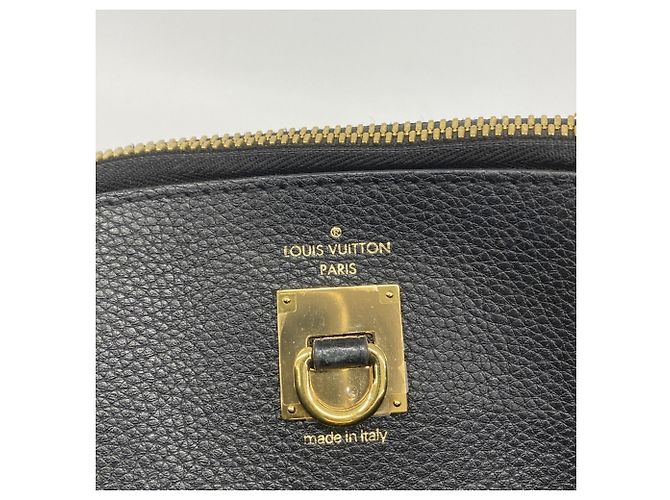 Borsa Louis Vuitton City Steamer MM Noir Nero - vista 5