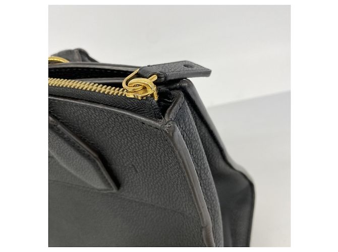 Borsa Louis Vuitton City Steamer MM Noir Nero - vista 9