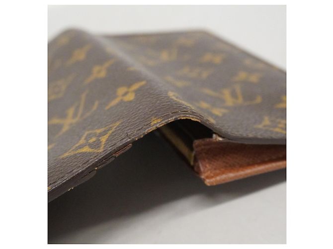 Portafoglio lungo Louis Vuitton Monogram Brazza Marrone - vista 5
