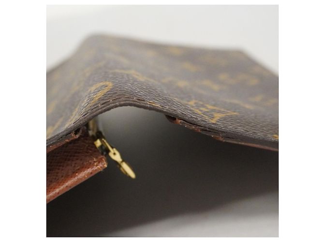 Portafoglio lungo Louis Vuitton Monogram Brazza Marrone - vista 6