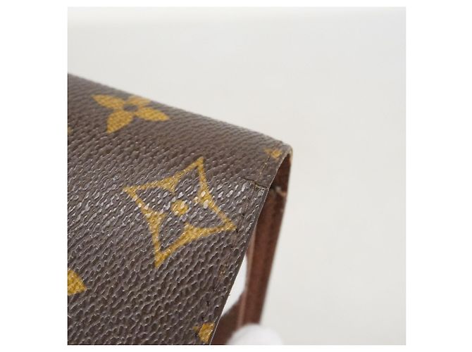 Portafoglio lungo Louis Vuitton Monogram Brazza Marrone - vista 8