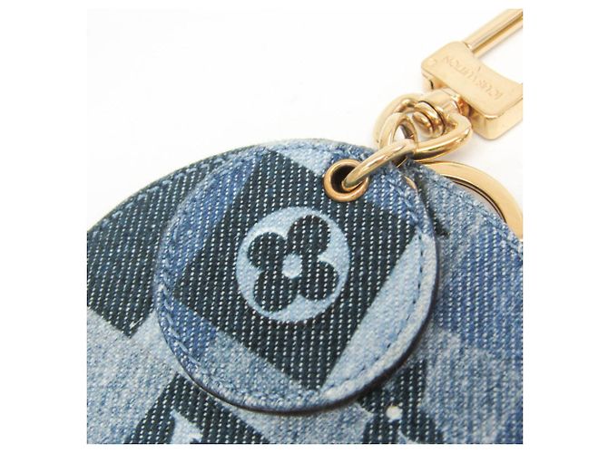 Portachiavi Bag Charm Louis Vuitton M69017 Rosso Blu - vista 7