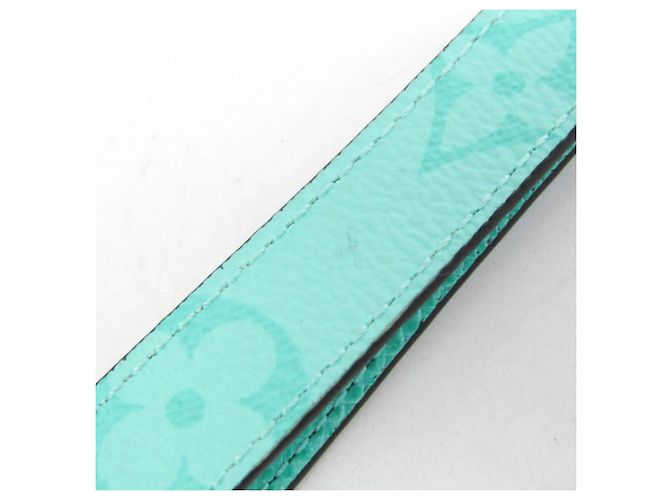 Llavero Slim Taigarama Dragonne Louis Vuitton Metálico Verde claro - vista 5