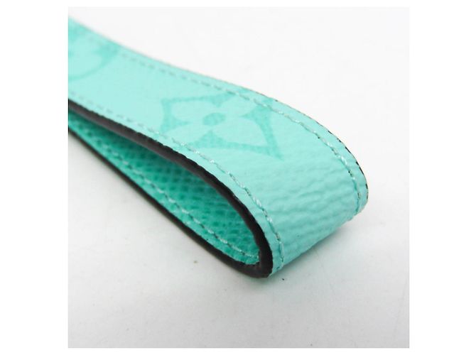 Llavero Slim Taigarama Dragonne Louis Vuitton Metálico Verde claro - vista 7