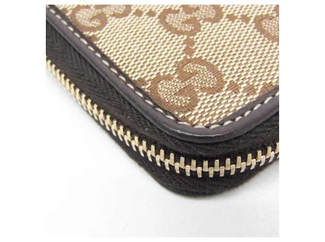 Protège-agenda de taille compacte Gucci Marron Beige - vue 5