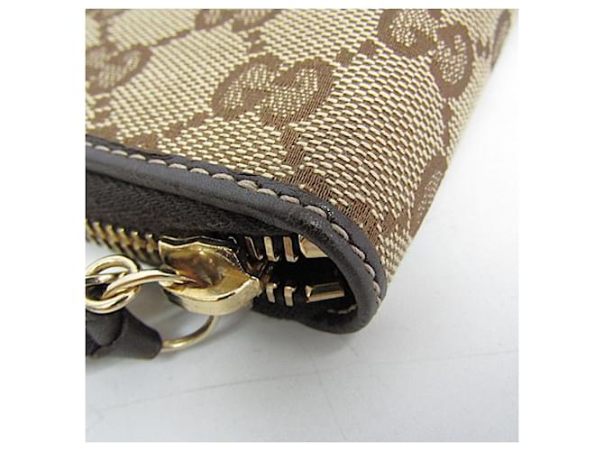 Protège-agenda de taille compacte Gucci Marron Beige - vue 7