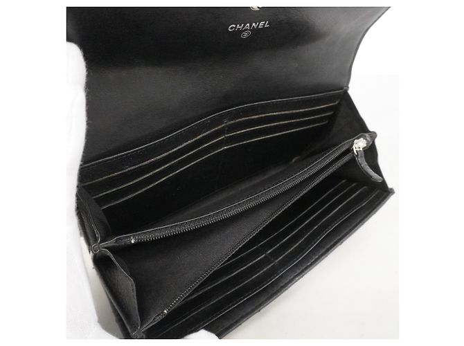 Boy Chanel Long Wallet Schwarz - Ansicht 3