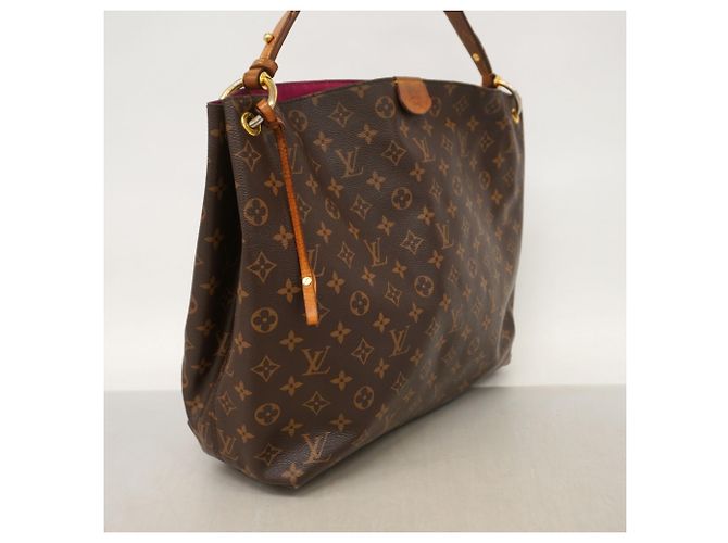Borsa Louis Vuitton Monogram Graceful MM Rosa - vista 2