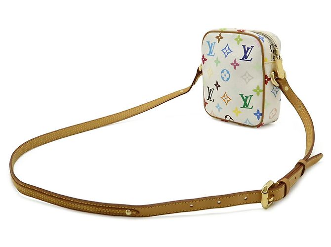 Borsa a spalla Louis Vuitton Monogram Multicolor Lift Bianco - vista 3