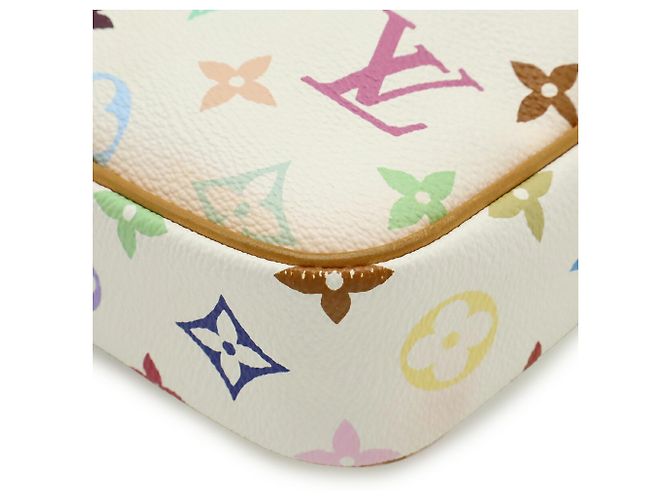 Borsa a spalla Louis Vuitton Monogram Multicolor Lift Bianco - vista 4