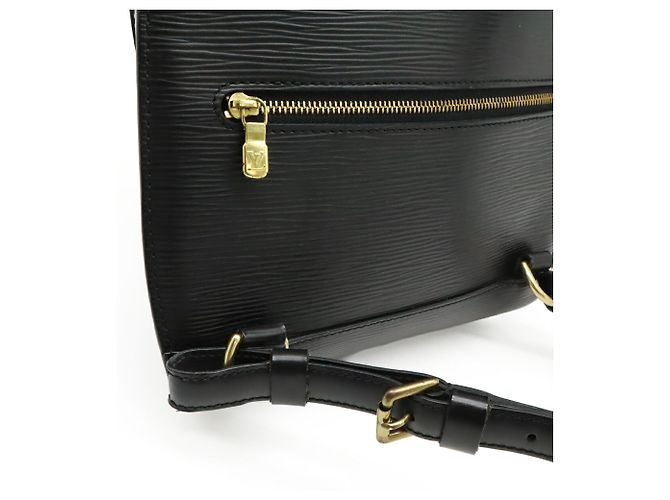 Zaino Louis Vuitton Epi Mabillon Nero - vista 7