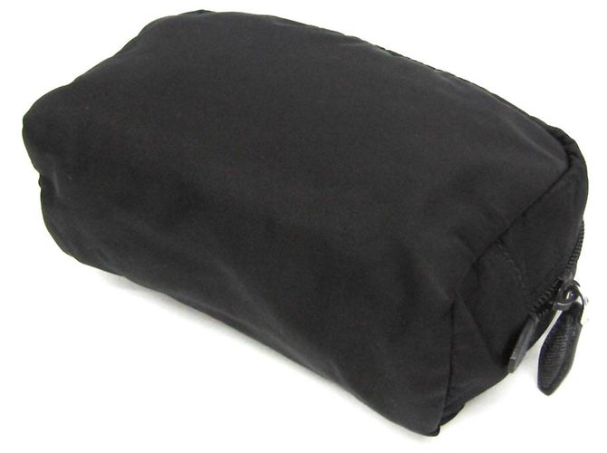 Pochette de cuero Prada VELA 1NE393 para mujer Negro - vista 3