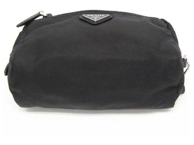 Pochette de cuero Prada VELA 1NE393 para mujer Negro - vista 6