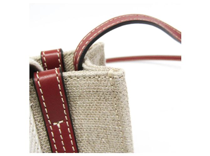 Mini borsa a tracolla Woody Chloé Beige - vista 6