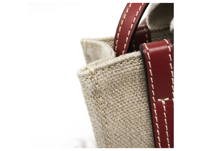 Mini borsa a tracolla Woody Chloé Beige - vista 7