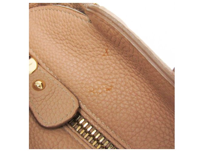 Salvatore Ferragamo Gancini EZ-21 E424 Handtasche Beige - Ansicht 11