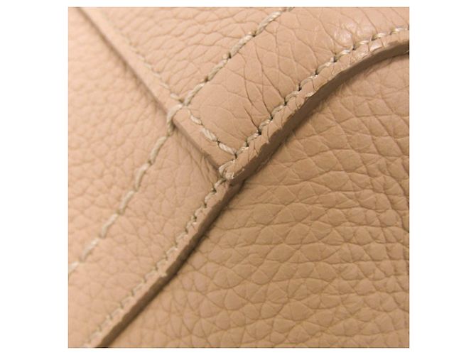 Salvatore Ferragamo Gancini EZ-21 E424 Handtasche Beige - Ansicht 6
