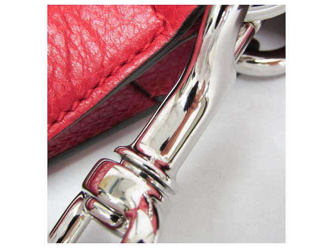 Borsa da donna in pelle Gucci Bamboo 355772 Rosso - vista 14