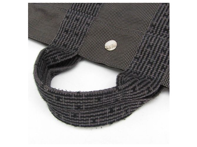 Hermès Borsa Tote Hermes Her Line PM Marrone Nero - vista 9