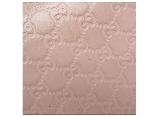 Portafoglio a tracolla/catena in pelle MicroGuccissima da donna Gucci Rosa - vista 12