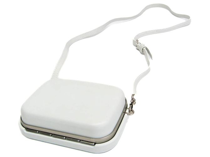 Everyday Mini borsa Lunchbox Balenciaga Bianco - vista 3
