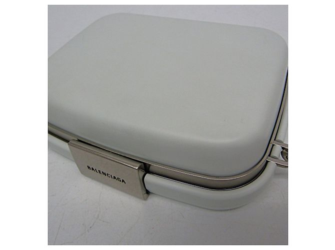 Everyday Mini borsa Lunchbox Balenciaga Bianco - vista 9