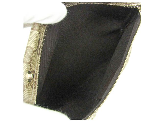 Portafoglio a tracolla con catena GG Crystal Gucci Beige - vista 4