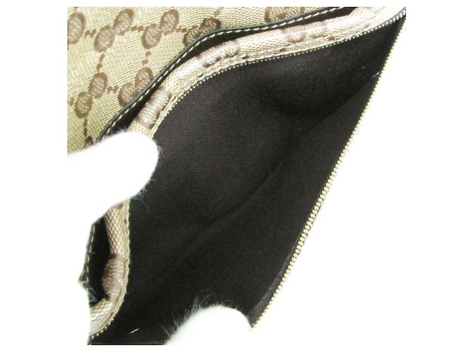 Portafoglio a tracolla con catena GG Crystal Gucci Beige - vista 5