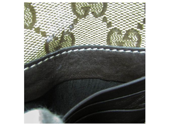 Portafoglio a tracolla con catena GG Crystal Gucci Beige - vista 9