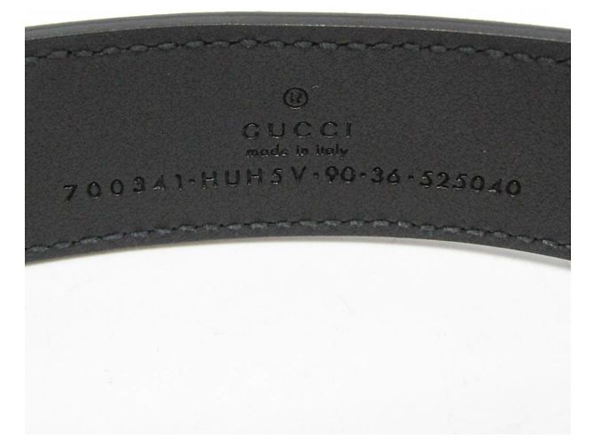 Cintura Gucci GG Marmont Standard Nero - vista 12