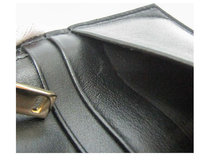 Salvatore Ferragamo Compact Wallet IY-22 1087 Black - view 17