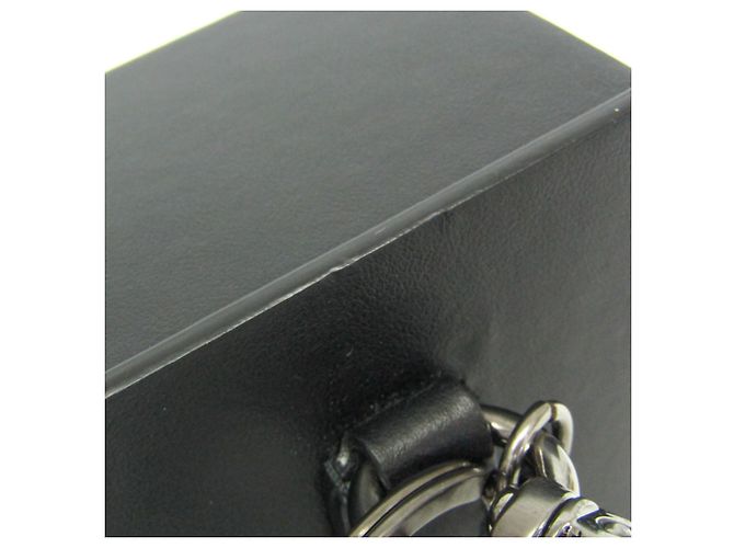 Fendi Portachiavi Mini Box 7AR894 Nero - vista 10