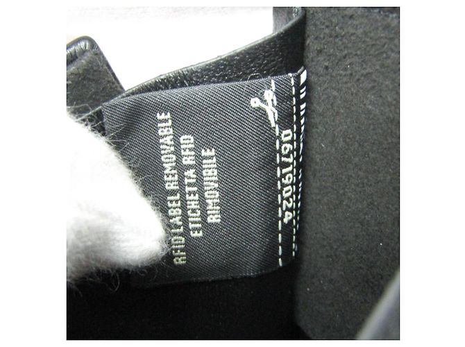 Fendi Portachiavi Mini Box 7AR894 Nero - vista 14