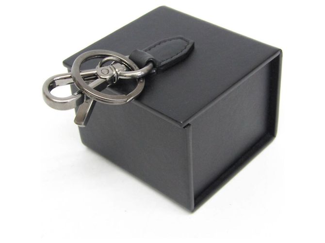 Fendi Portachiavi Mini Box 7AR894 Nero - vista 5