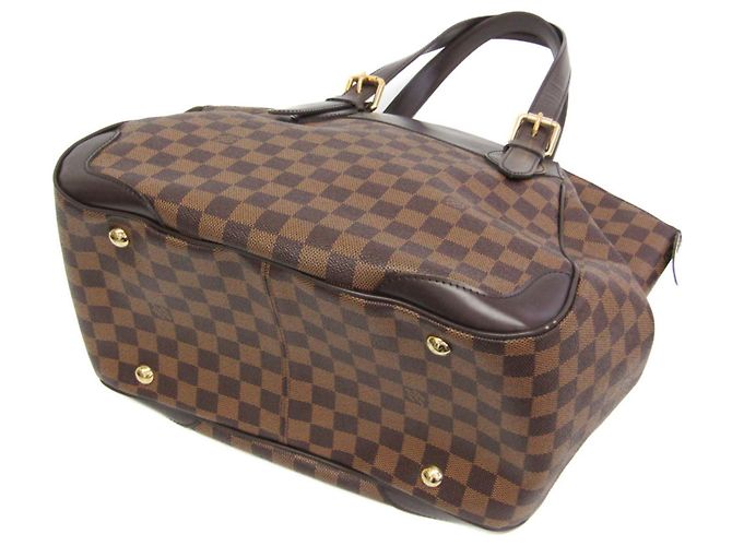 Borsa a tracolla Louis Vuitton Damier Verona GM N41119 da donna Damier ebene - vista 2