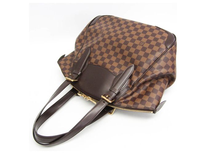 Borsa a tracolla Louis Vuitton Damier Verona GM N41119 da donna Damier ebene - vista 6
