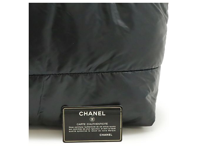 Borsa Tote CHANEL Coco Cocoon Tote GM Nero Bordò - vista 10