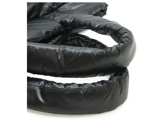Borsa Tote CHANEL Coco Cocoon Tote GM Nero Bordò - vista 5