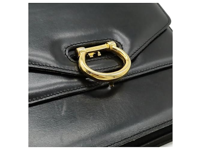Céline Borsa CELINE Double Flap Old Nero - vista 10