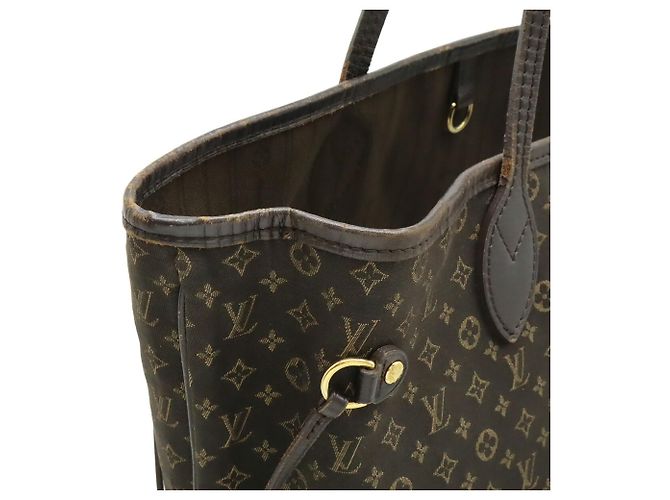 Borsa Tote Louis Vuitton Monogram Idylle Neverfull MM Grigio antracite - vista 5