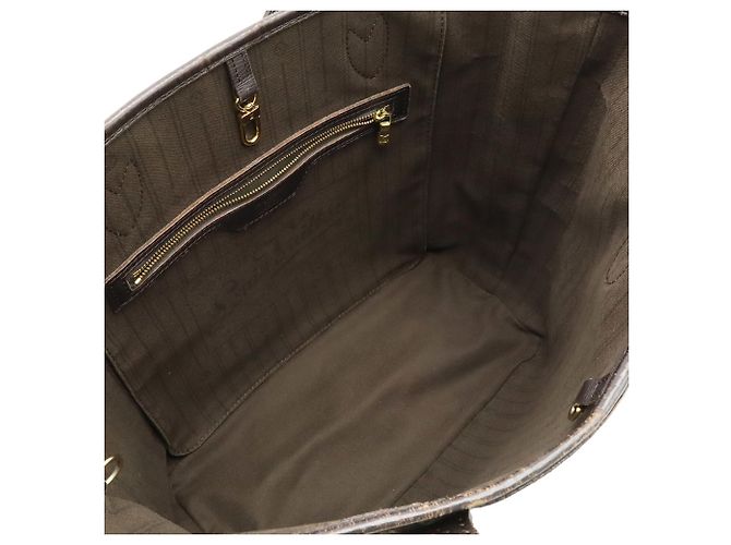 Borsa Tote Louis Vuitton Monogram Idylle Neverfull MM Grigio antracite - vista 7