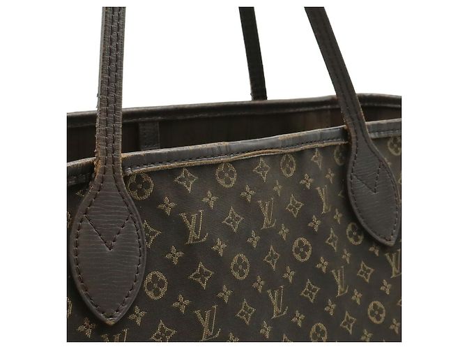Borsa Tote Louis Vuitton Monogram Idylle Neverfull MM Grigio antracite - vista 9