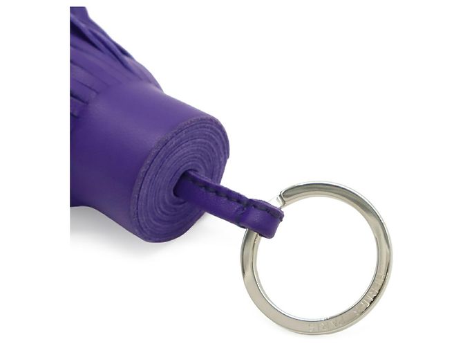 Hermès Portachiavi Hermes Carmen Alto in Purple Porpora - vista 4